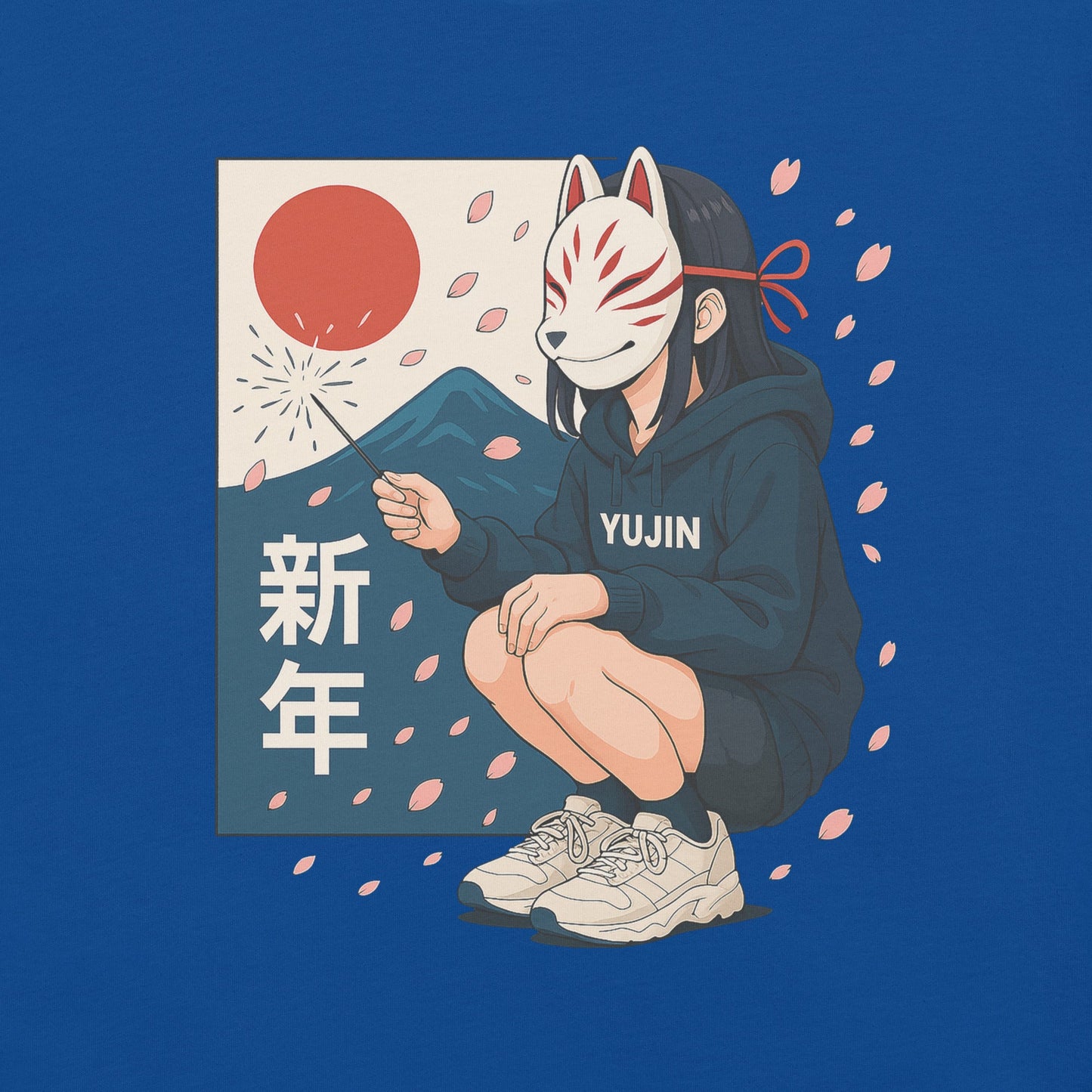 Kitsune Spark Sakura T-Shirt
