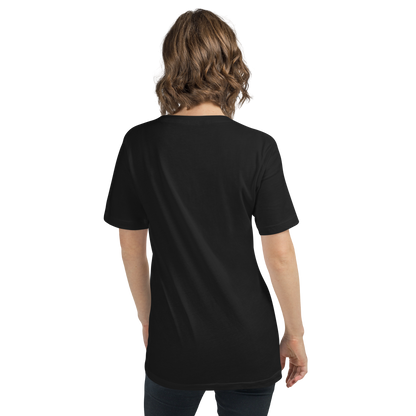 "MY SPHYNX CAT IS MY LUCKY CHARM" - V-NECK UNISEX TEE