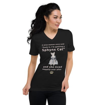 "FUCK IT - I'M GETTING A SPHYNX CAT" ECO TEE
