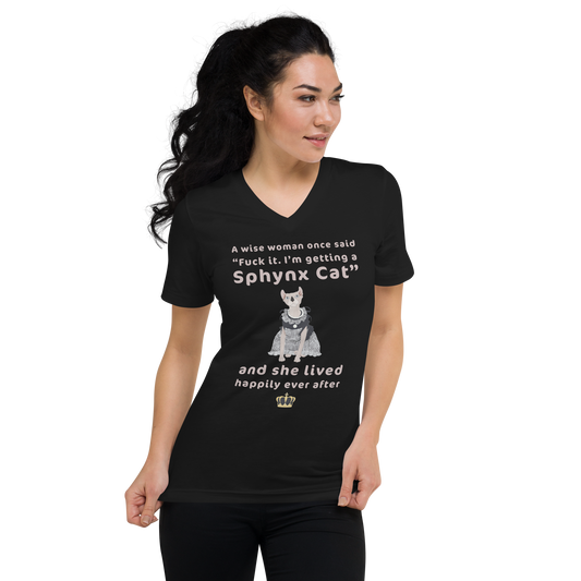 "FUCK IT - I'M GETTING A SPHYNX CAT" ECO TEE
