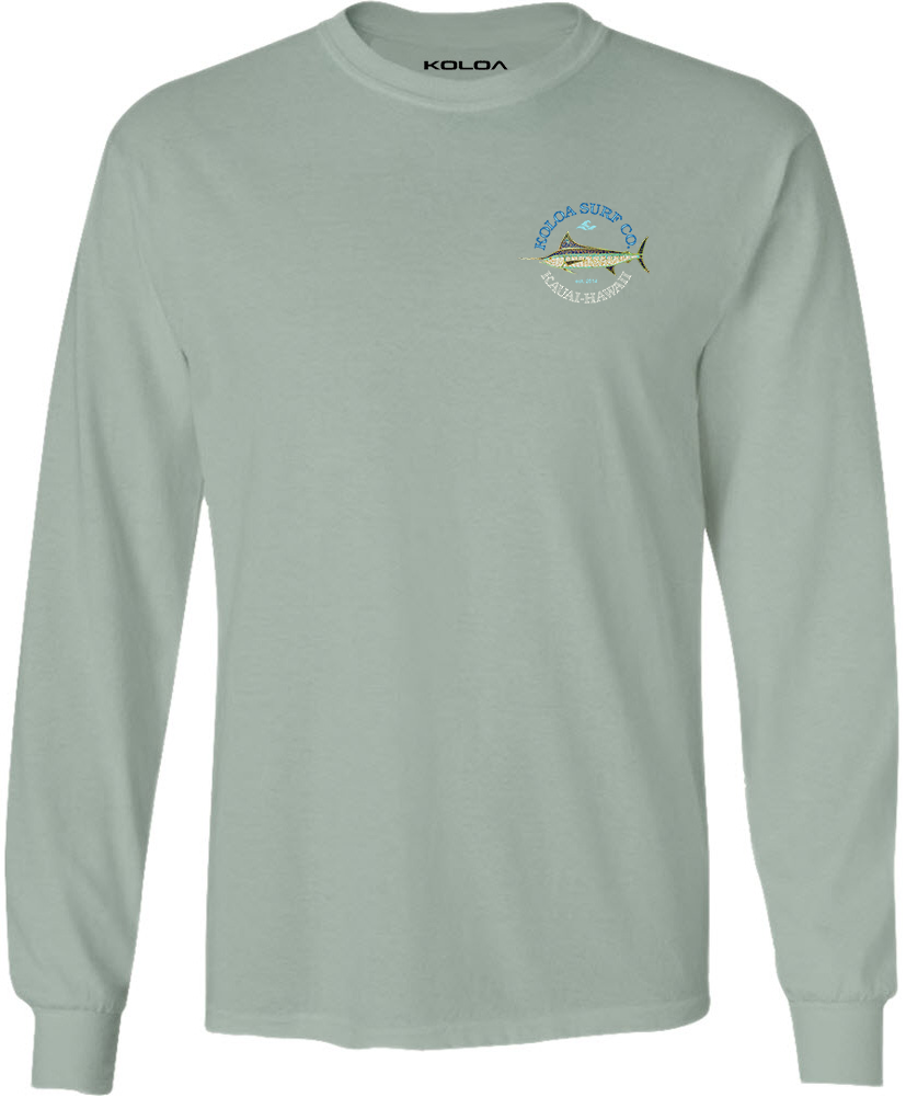 Koloa Mosaic Fish Long Sleeve T-Shirt