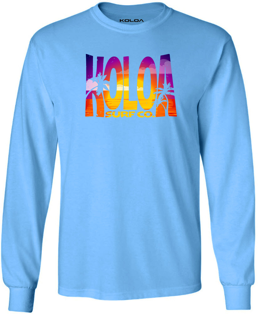 Koloa Jamaican Sunset Youth Long Sleeve T-Shirt