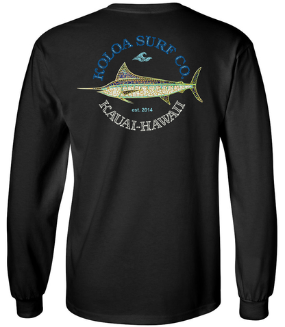 Koloa Mosaic Fish Long Sleeve T-Shirt