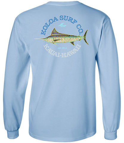 Koloa Mosaic Fish Long Sleeve T-Shirt