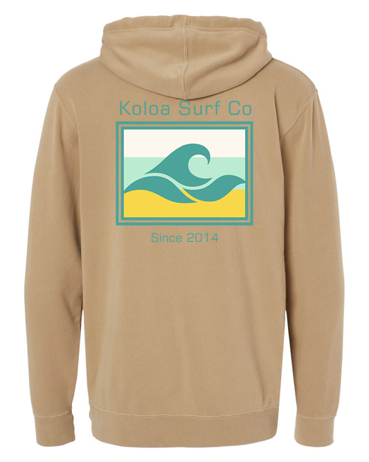 Koloa Simple Times Pigment-Dyed Hoodie