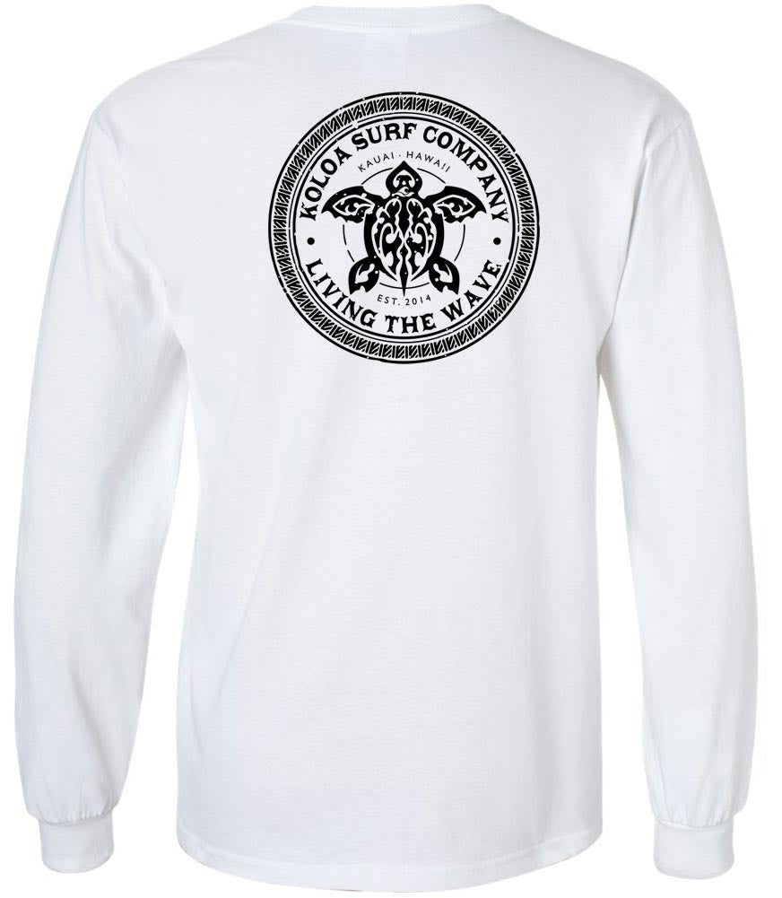 Koloa Tribal Turtle Long Sleeve T-Shirt
