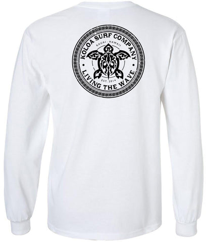 Koloa Tribal Turtle Long Sleeve T-Shirt