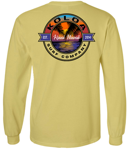 Koloa Hanalei Beach Youth Long Sleeve T-Shirt