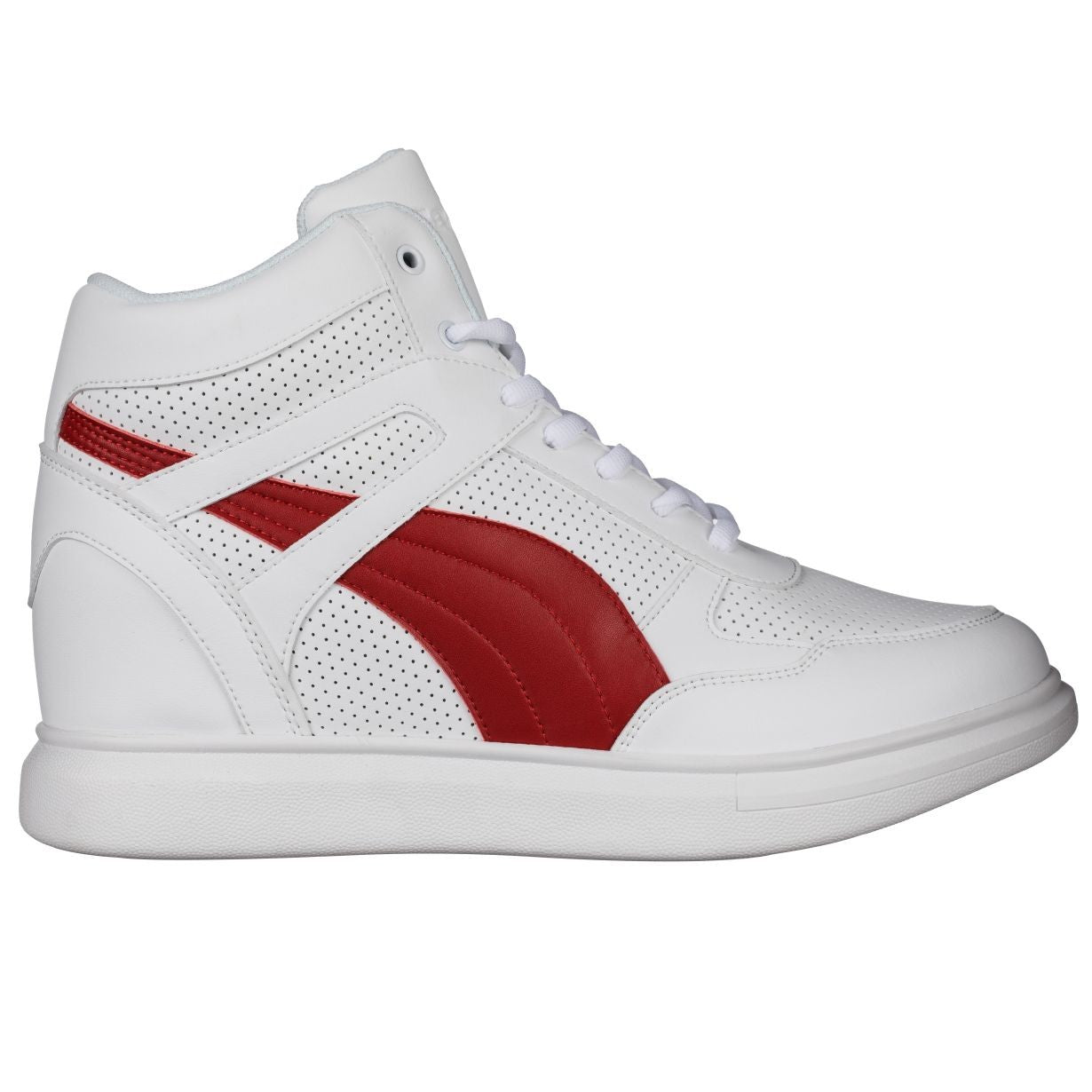 CALTO - H71902 - 3.8 Inches Taller (White/Red) - Triathlete Store