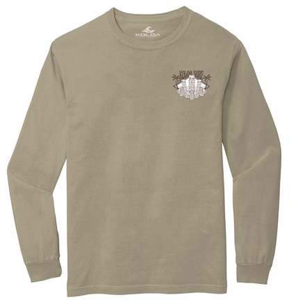 Koloa Tikis Pigment Dyed Long Sleeve T-Shirt