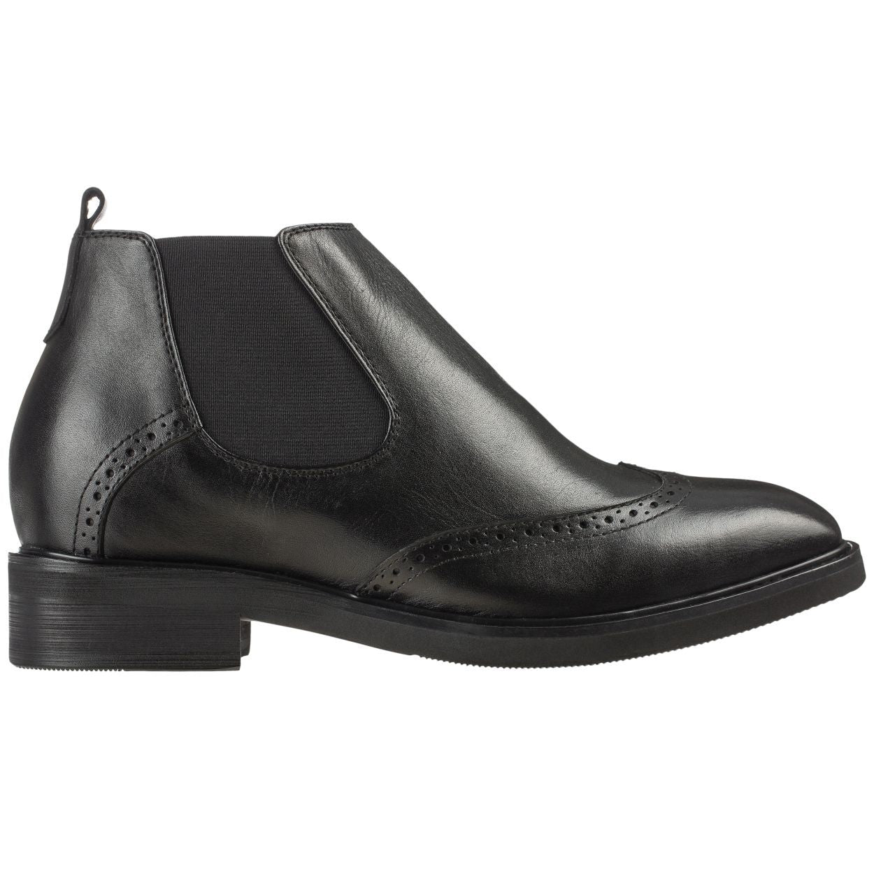 Leather Wing-Tip Ankle Boots - Three Inches - K28802 - Triathlete Store