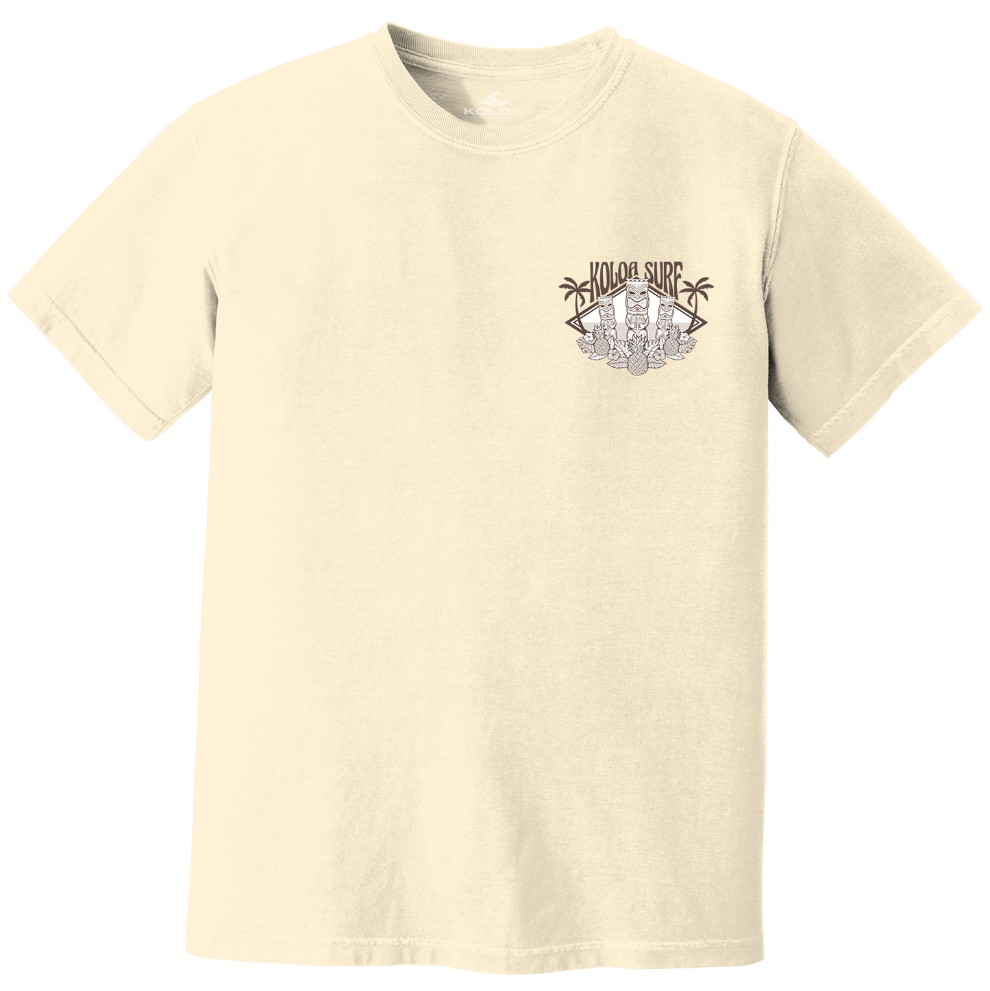 Koloa Tikis Pigment Dye T-Shirt