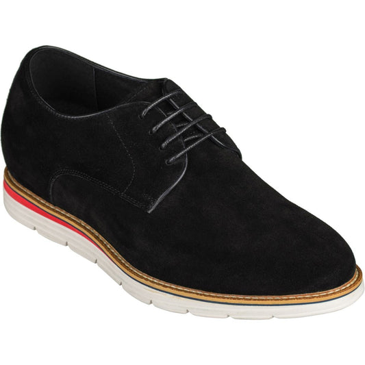 CALTO - Y4222 - 3.2 Inches Taller (Nubuck Black)
