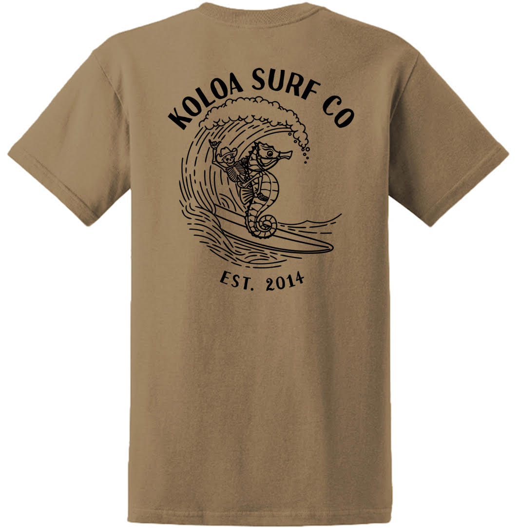 Koloa Skeleton Ride Heavyweight T-Shirt