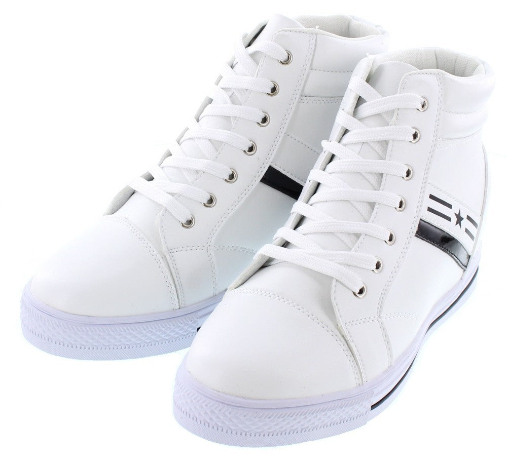 CALDEN High-Top Elevator Sneakers - Three Inches - K107222 - Triathlete Store