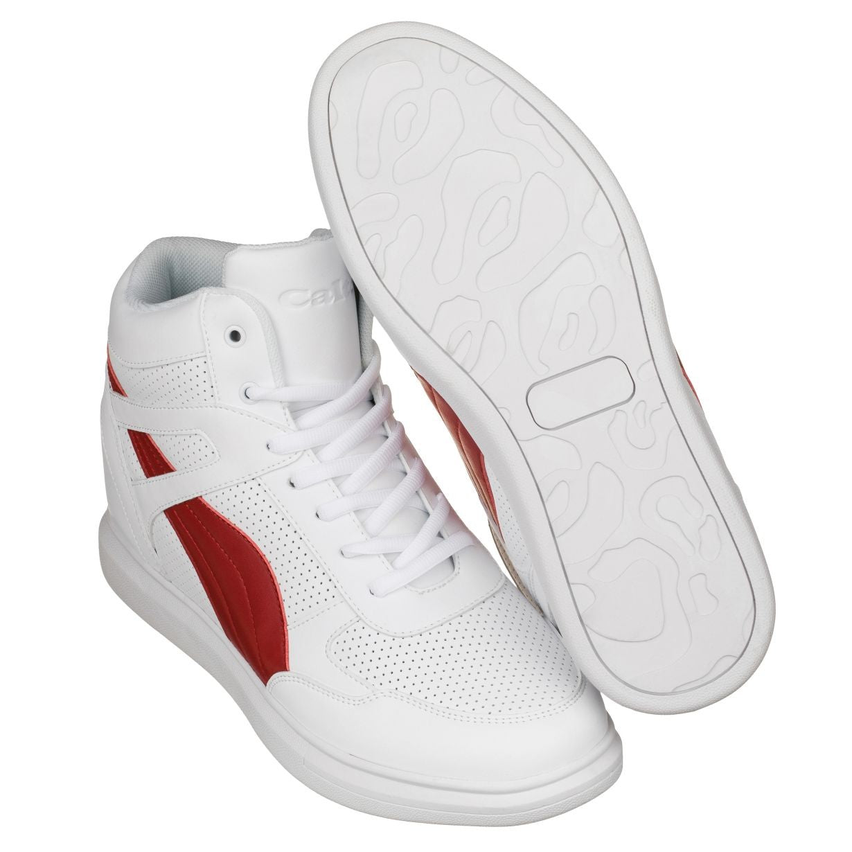 CALTO - H71902 - 3.8 Inches Taller (White/Red) - Triathlete Store