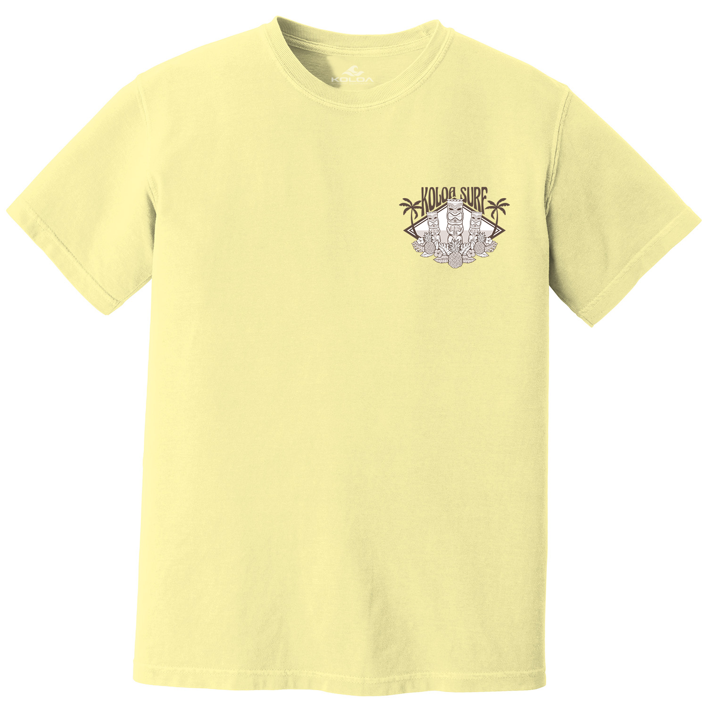 Koloa Tikis Pigment Dye T-Shirt