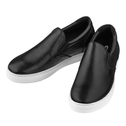 CALTO - T1021 - 2.4 Inches Taller (Black) Nappa Leather - Lightweight - Triathlete Store