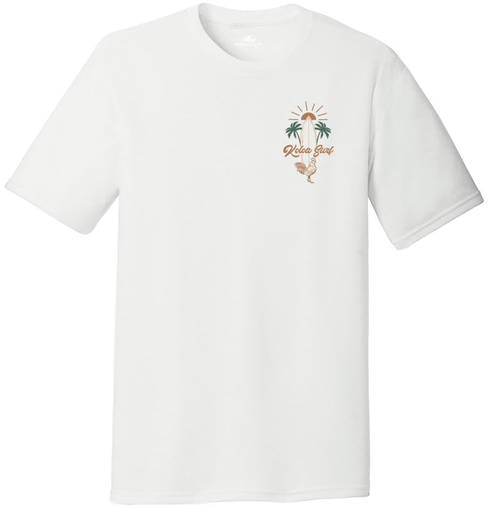 Koloa Rooster Board Comfort Tri-Blend T-Shirt