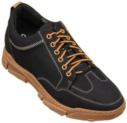CALTO - K8025 - 2.8 Inches Taller (Black) - Hiking Style - Triathlete Store