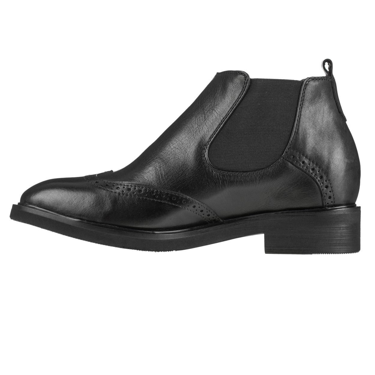 Leather Wing-Tip Ankle Boots - Three Inches - K28802 - Triathlete Store