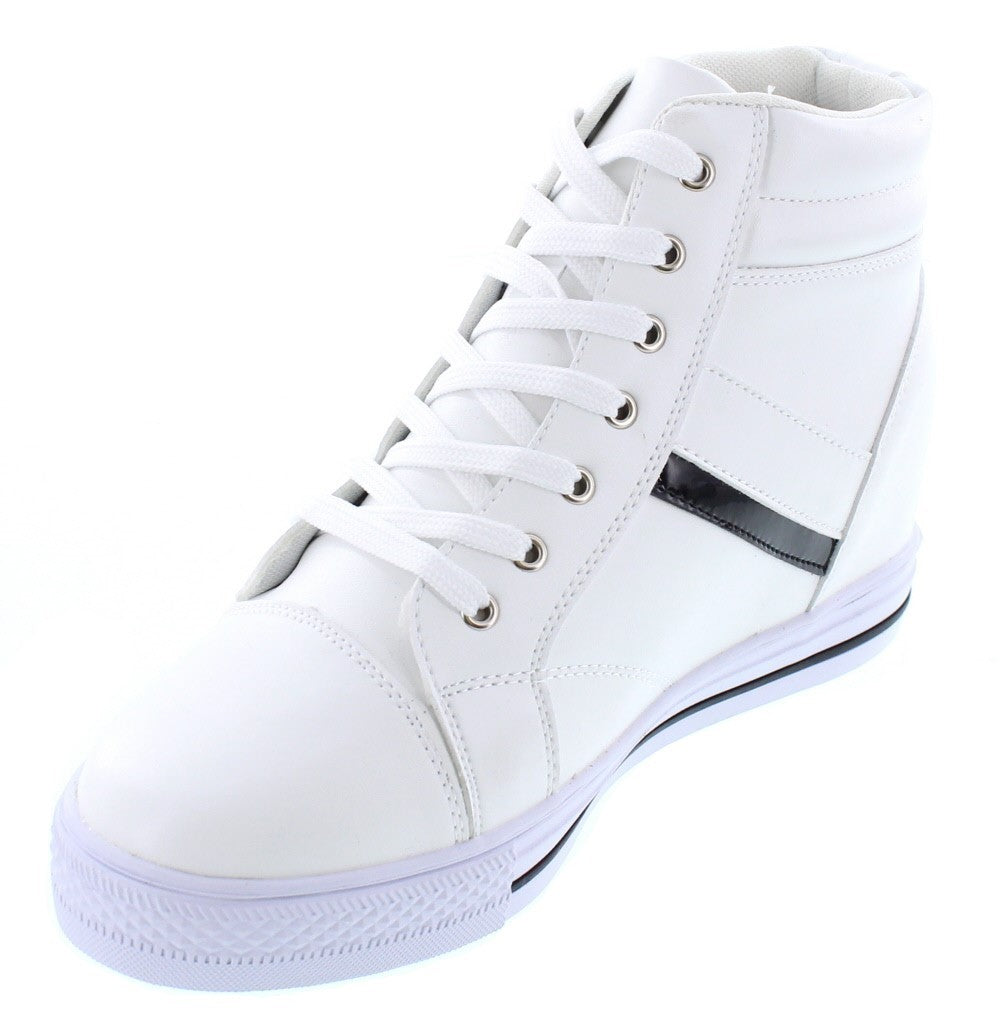 CALDEN High-Top Elevator Sneakers - Three Inches - K107222 - Triathlete Store
