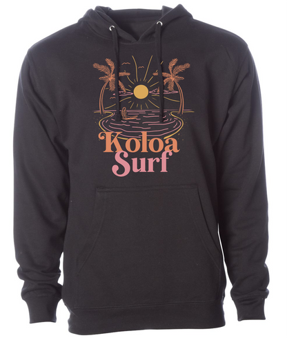 Koloa Sunset Surfer Hoodie