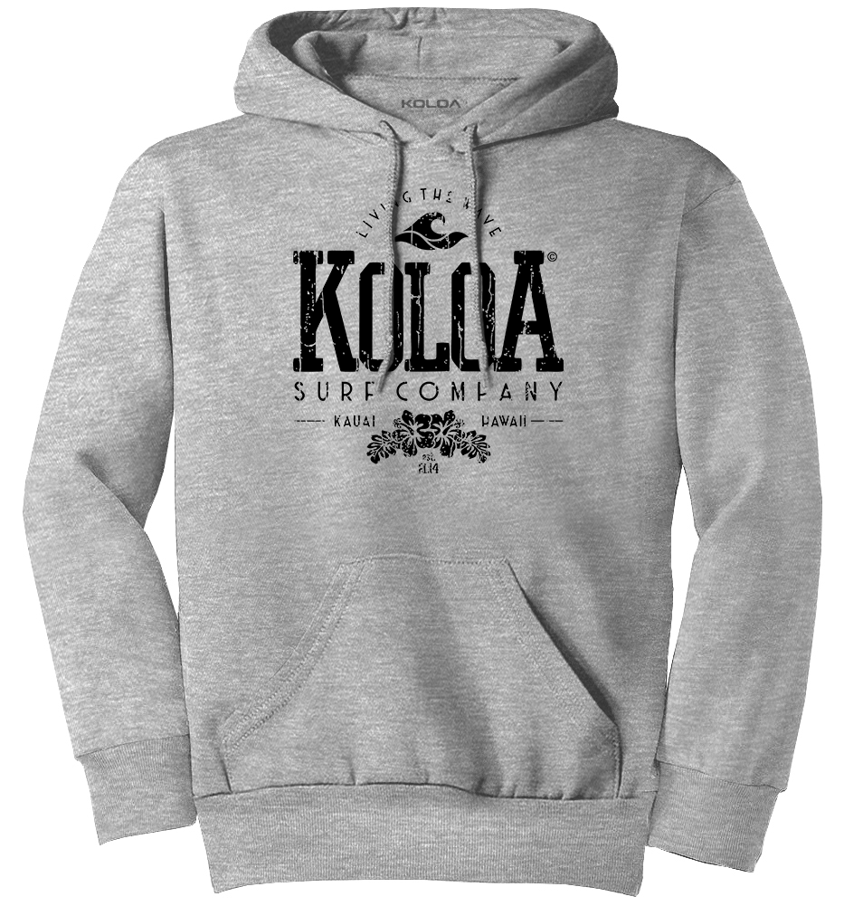 Koloa Hawaiian Flowers Youth Hoodie