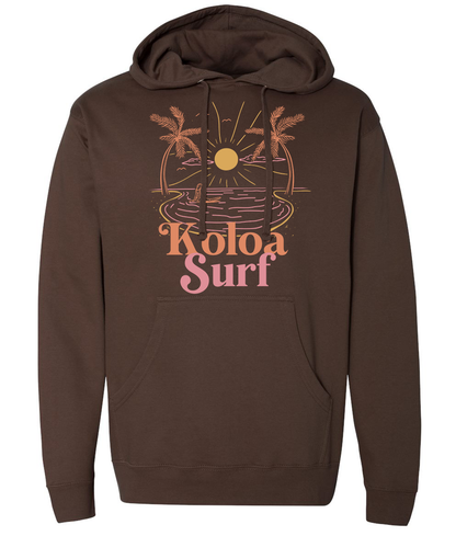 Koloa Sunset Surfer Hoodie
