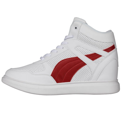 CALTO - H71902 - 3.8 Inches Taller (White/Red) - Triathlete Store