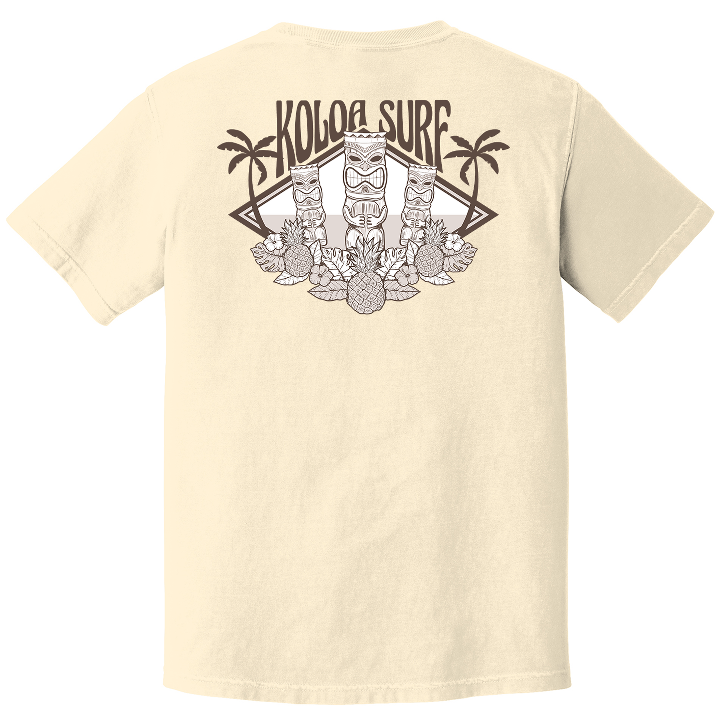 Koloa Tikis Pigment Dye T-Shirt