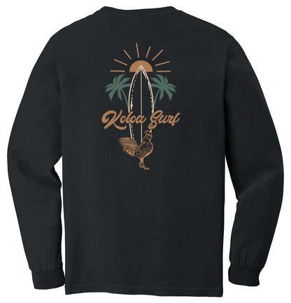 Koloa Rooster Board Pigment Dyed Long Sleeve T-Shirt