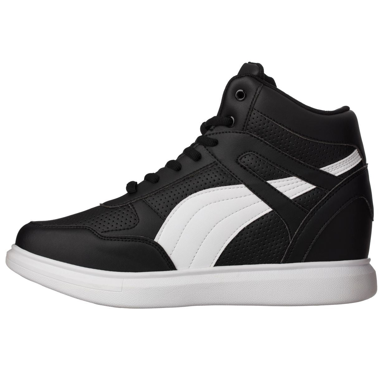 CALTO High-Top Sneaker Elevator Shoes - 3.8 Inches - H71901 - Triathlete Store