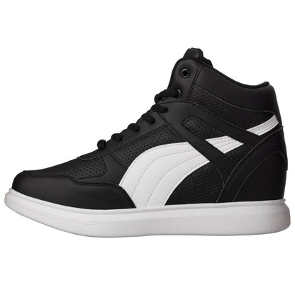 CALTO High-Top Sneaker Elevator Shoes - 3.8 Inches - H71901 - Triathlete Store