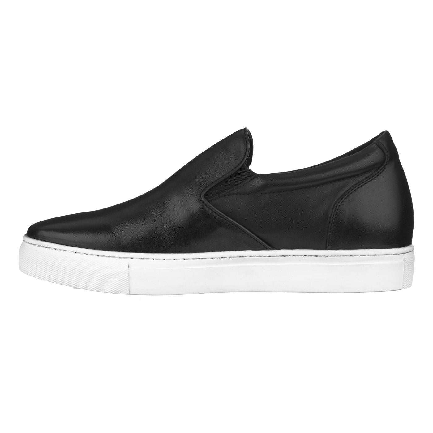 CALTO - T1021 - 2.4 Inches Taller (Black) Nappa Leather - Lightweight - Triathlete Store