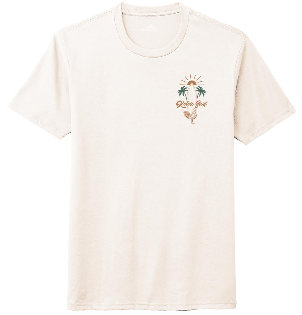 Koloa Rooster Board Comfort Tri-Blend T-Shirt