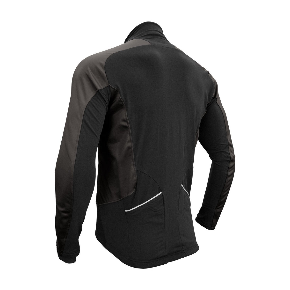 Urban Cycling Reflector Winter Softshell Cycling Jacket – Windproof, Water-Resistant, High-Visibility