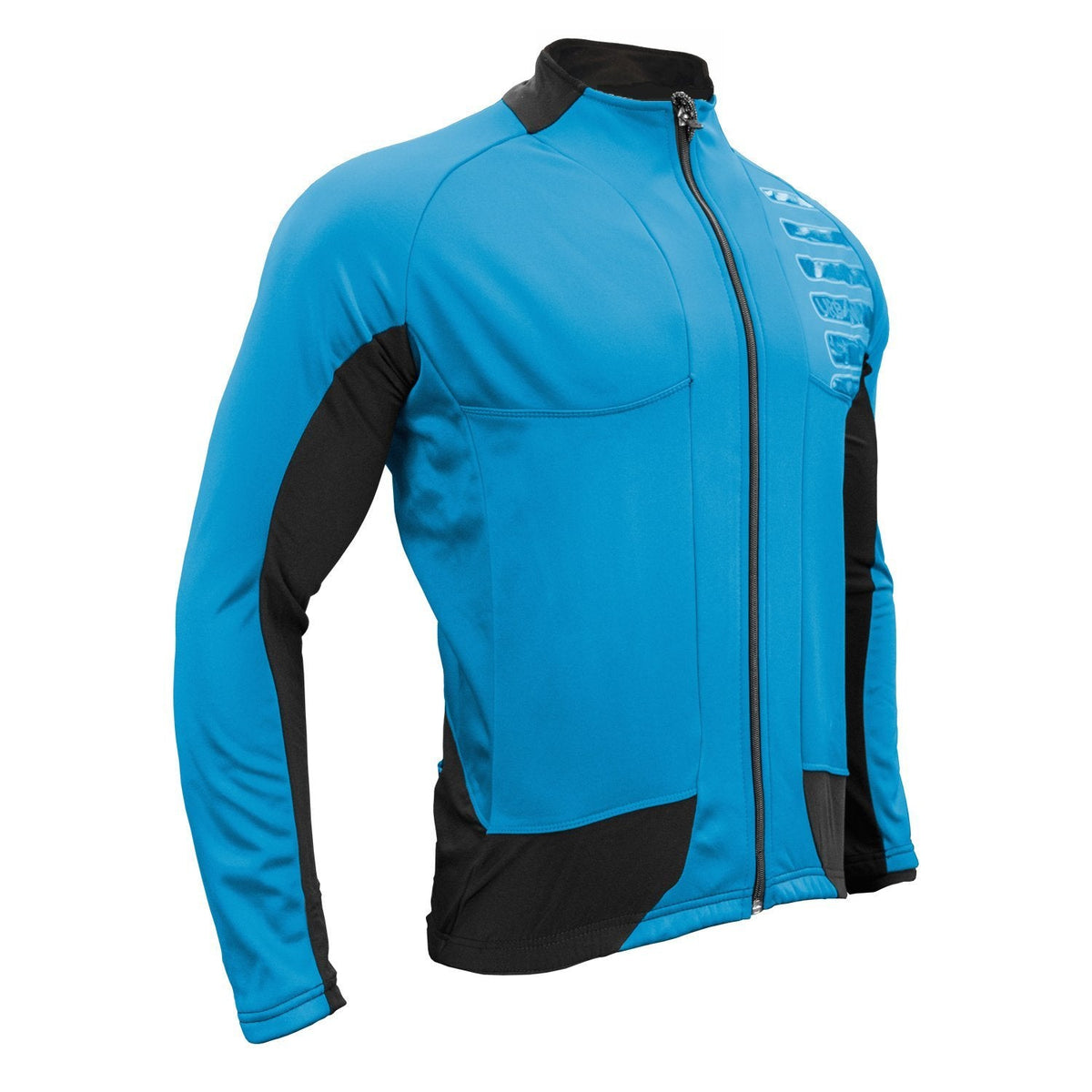 Urban Cycling Reflector Winter Softshell Cycling Jacket – Windproof, Water-Resistant, High-Visibility