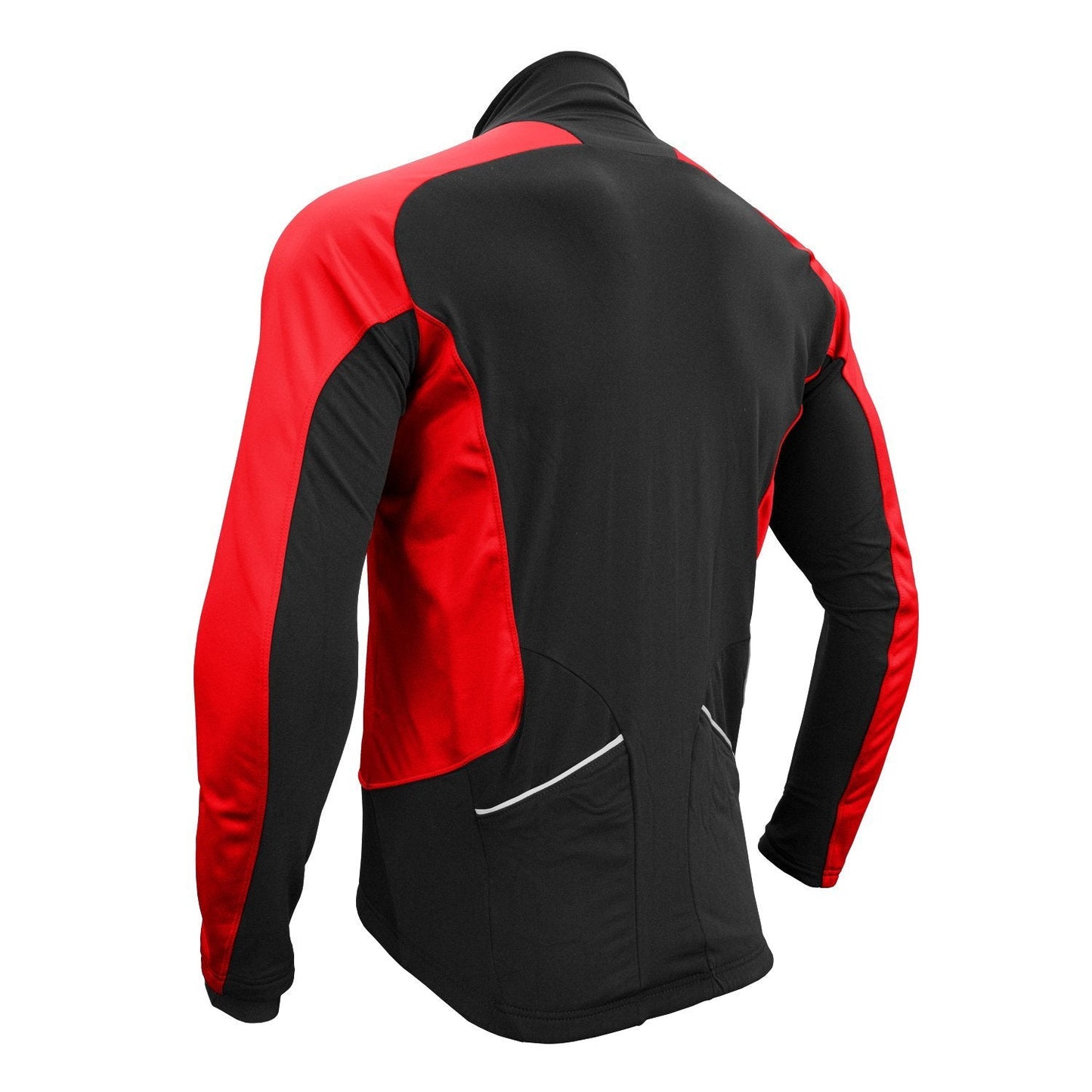 Urban Cycling Reflector Winter Softshell Cycling Jacket – Windproof, Water-Resistant, High-Visibility