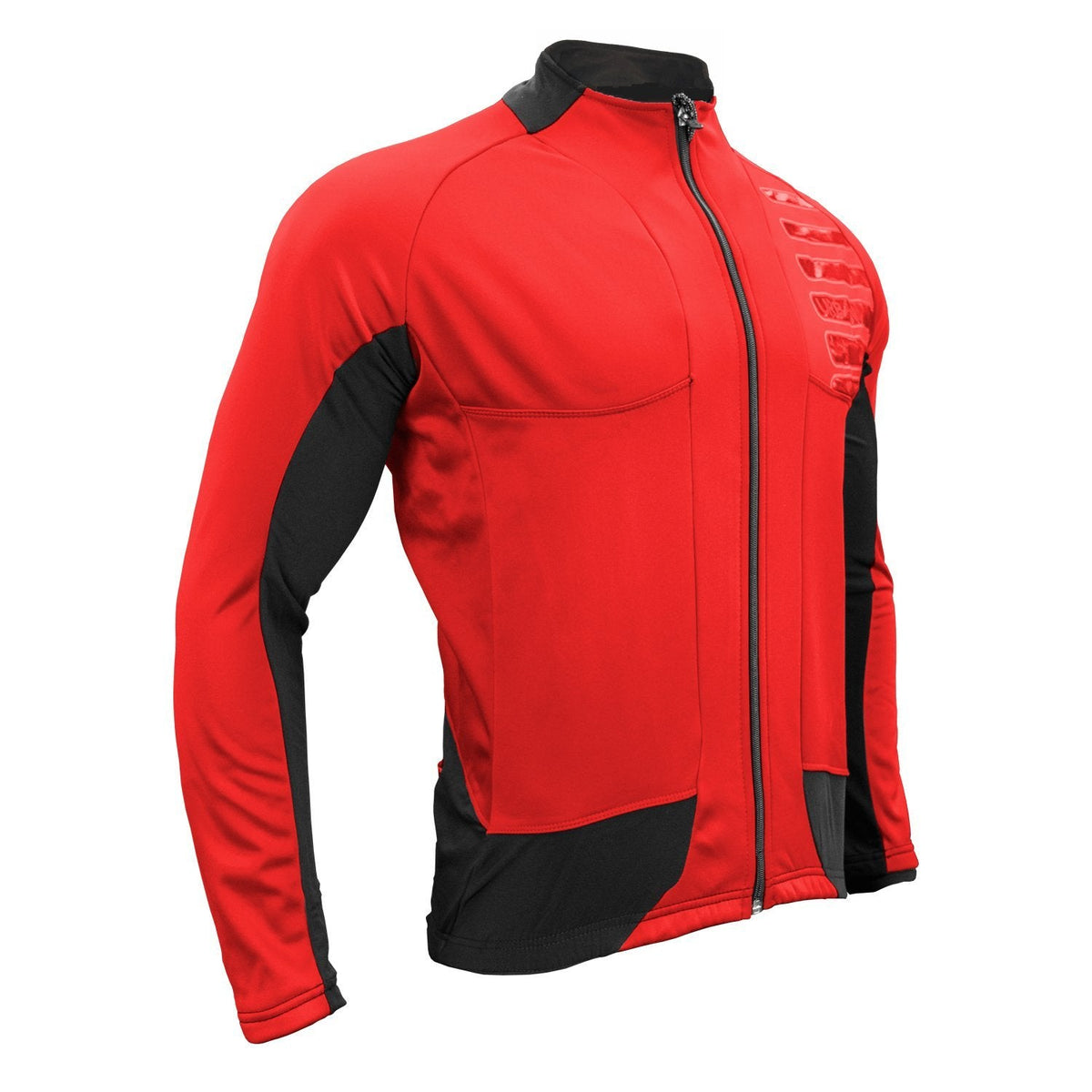 Urban Cycling Reflector Winter Softshell Cycling Jacket – Windproof, Water-Resistant, High-Visibility