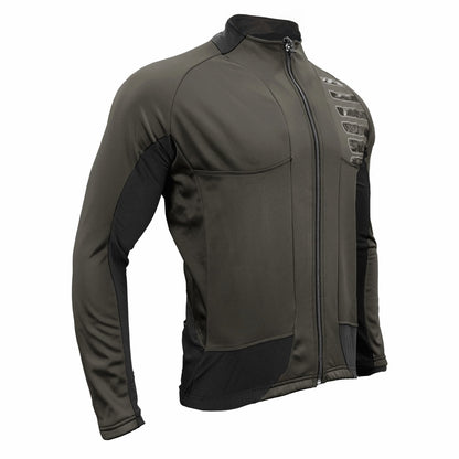 Urban Cycling Reflector Winter Softshell Cycling Jacket – Windproof, Water-Resistant, High-Visibility