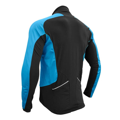Urban Cycling Reflector Winter Softshell Cycling Jacket – Windproof, Water-Resistant, High-Visibility