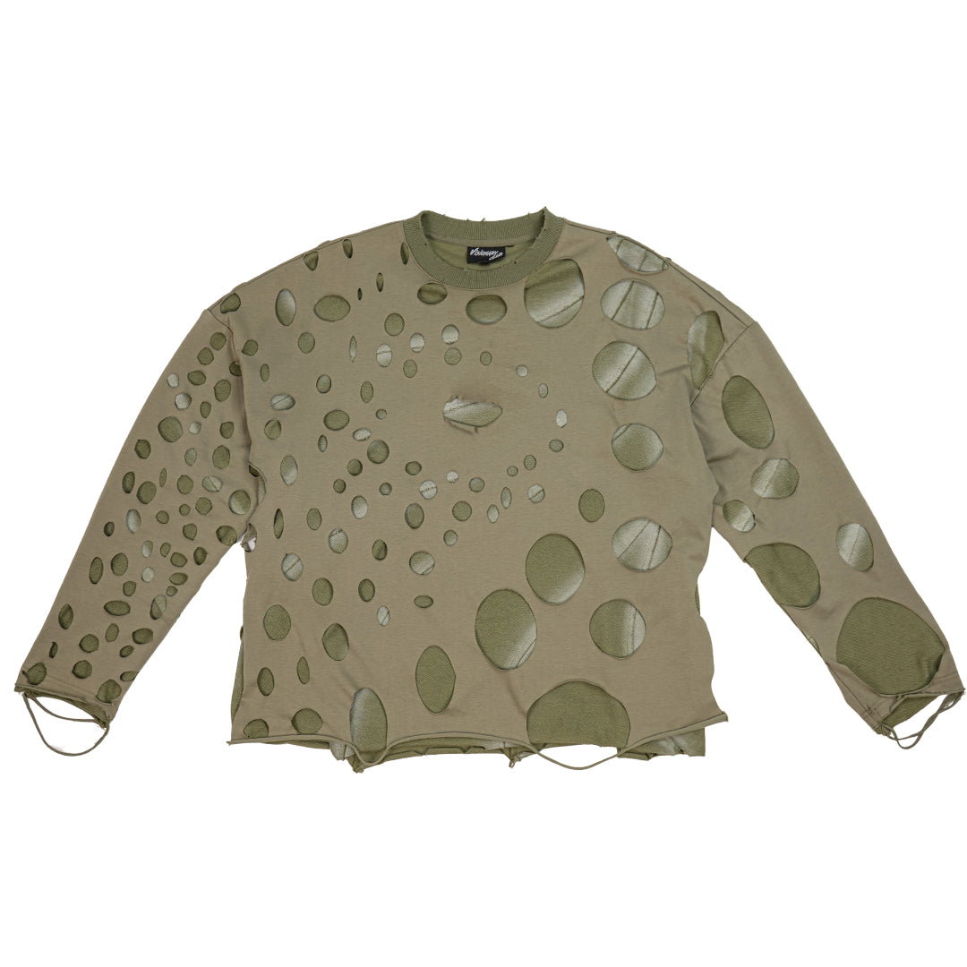"VEIL OF DESIRE" LONG SLEEVE (GREEN)