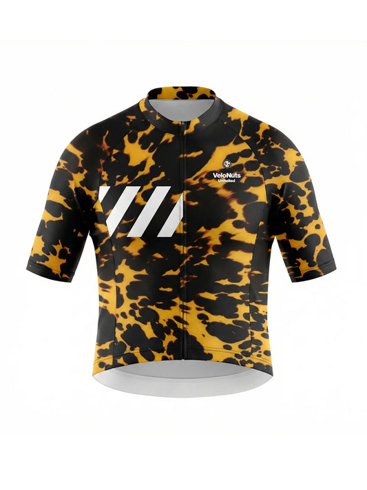 Men's Cycling Jersey-Amber Tortoise