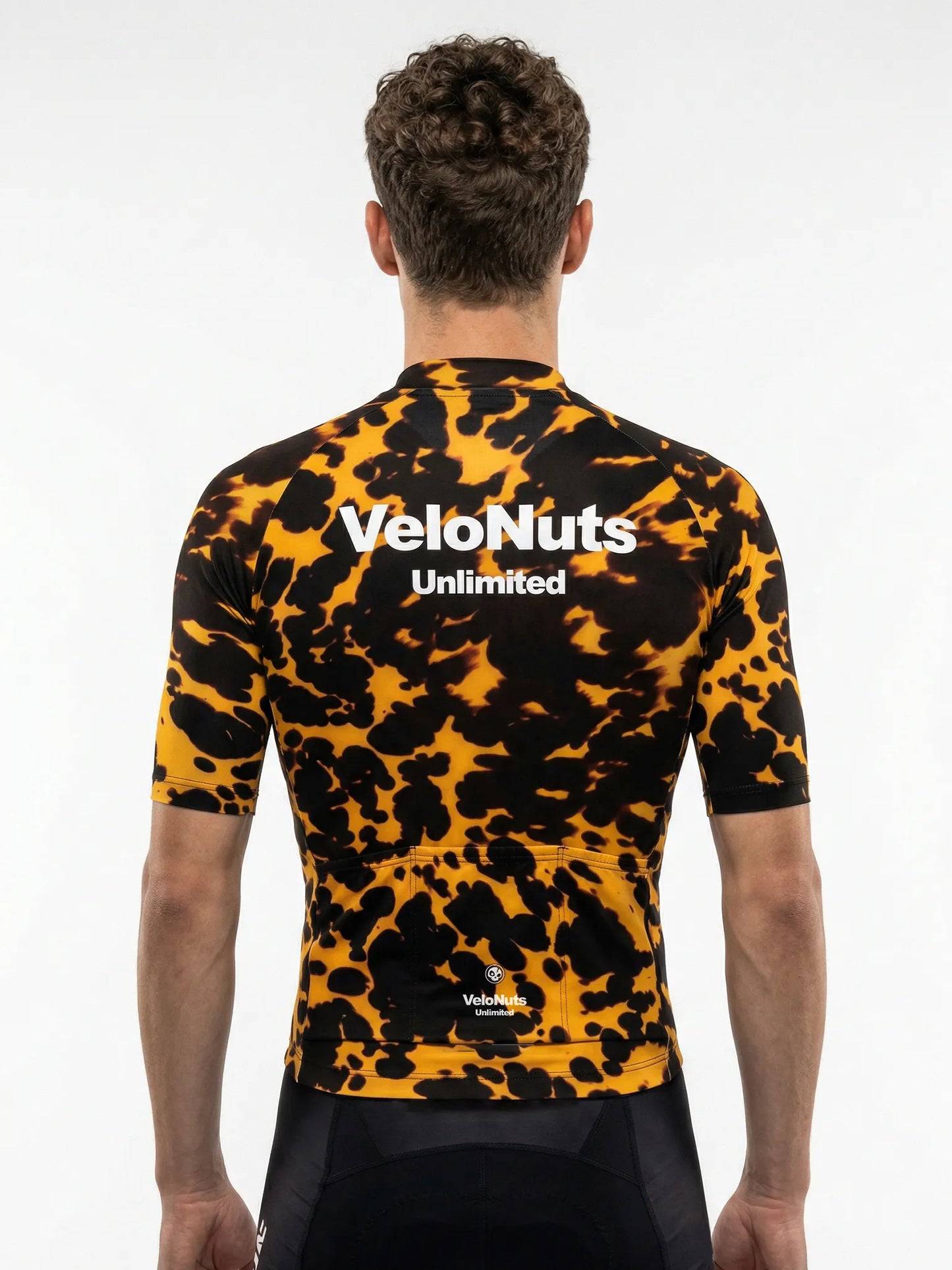 Men's Cycling Jersey-Amber Tortoise