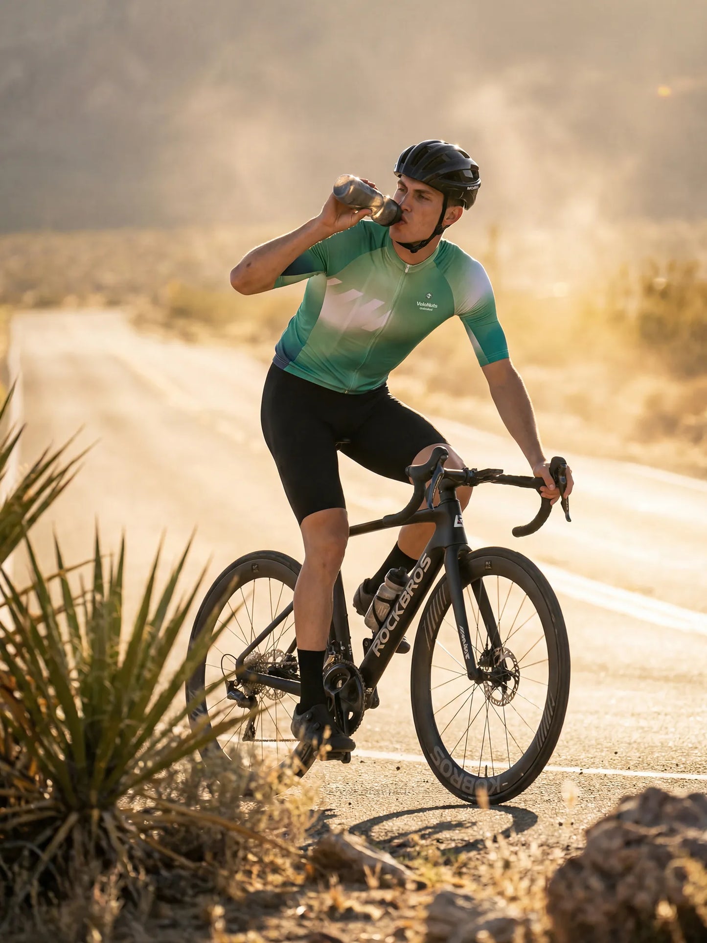 Men's Cycling Jersey-Mint Air