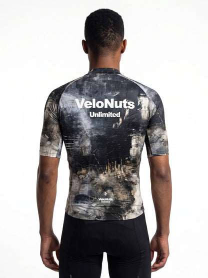 Men's Cycling Jersey-Asphalt Echo