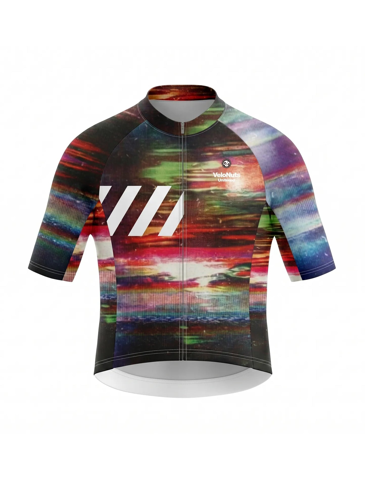 Men's Cycling Jersey-Aurora Static