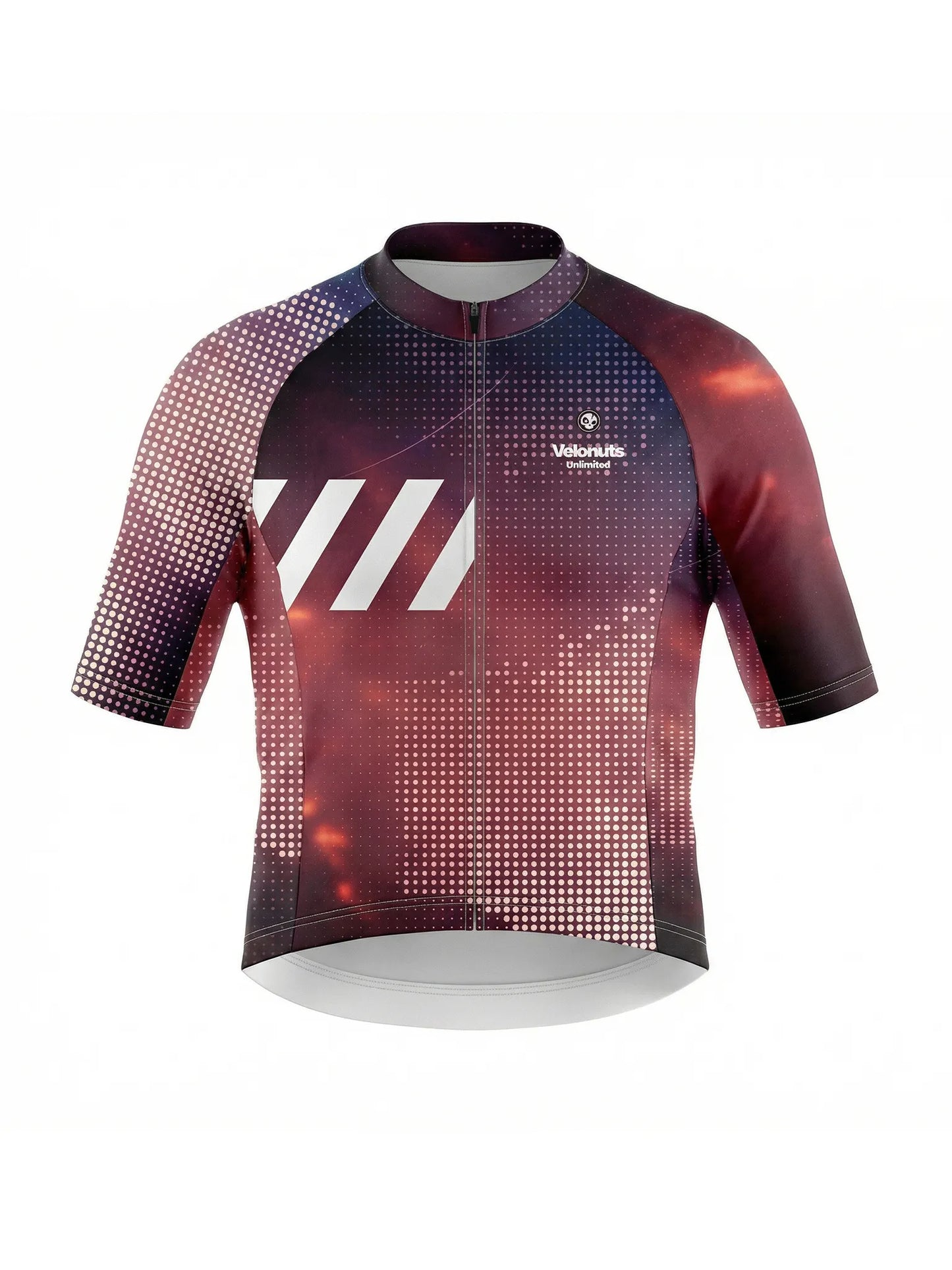 Men's Cycling Jersey-Cosmic Halftone