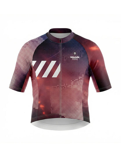 Men's Cycling Jersey-Cosmic Halftone